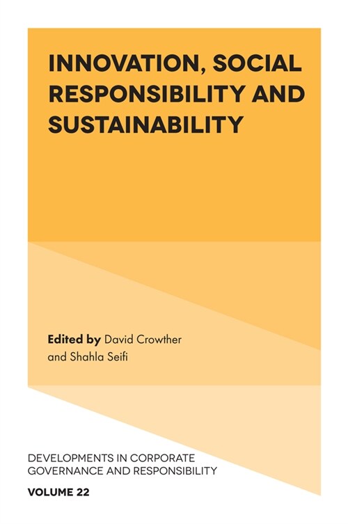 Innovation, Social Responsibility and Sustainability (Hardcover)