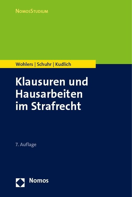 Klausuren Und Hausarbeiten Im Strafrecht (Paperback, 7)
