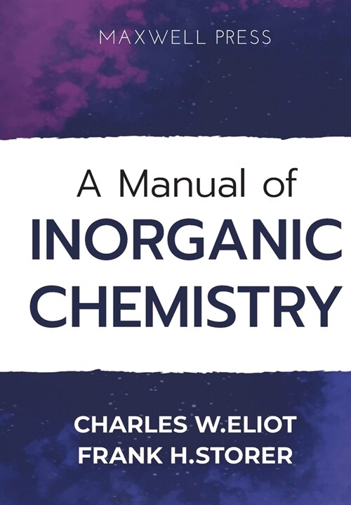 A Manual of Inorganic Chemistry (Paperback)