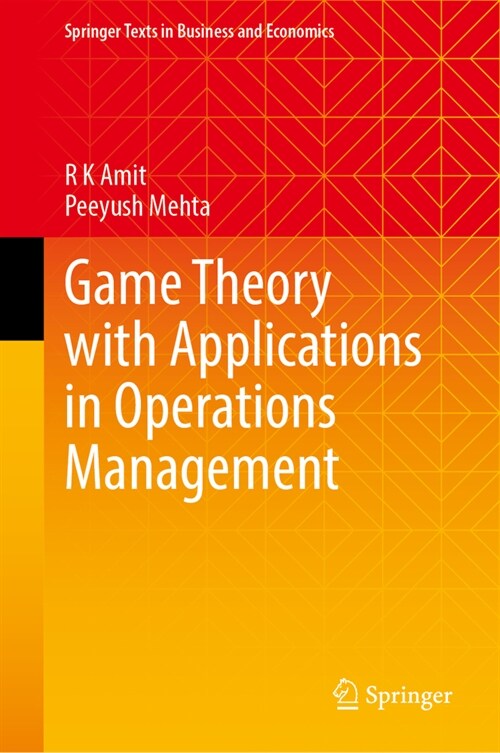 Game Theory with Applications in Operations Management (Hardcover, 2024)