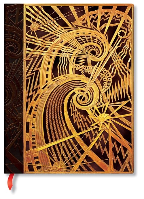 The Chanin Spiral (New York Deco) Ultra Unlined Hardcover Journal (Hardcover)