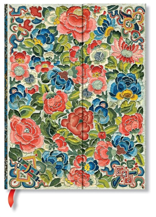 Pear Garden (Peking Opera Embroidery) Ultra Unlined Hardcover Journal (Hardcover)