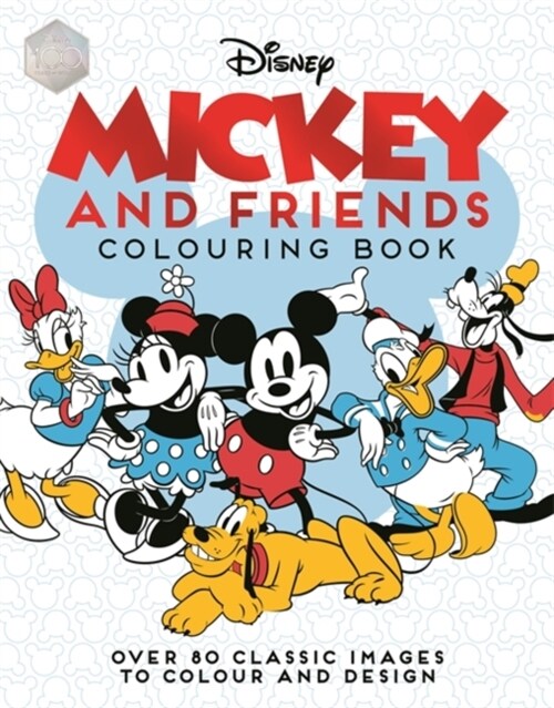 Disney Mickey and Friends Colouring Book (Paperback)
