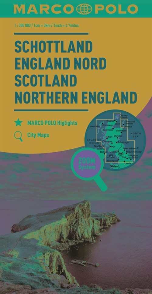 Scotland Marco Polo Map (Folded)