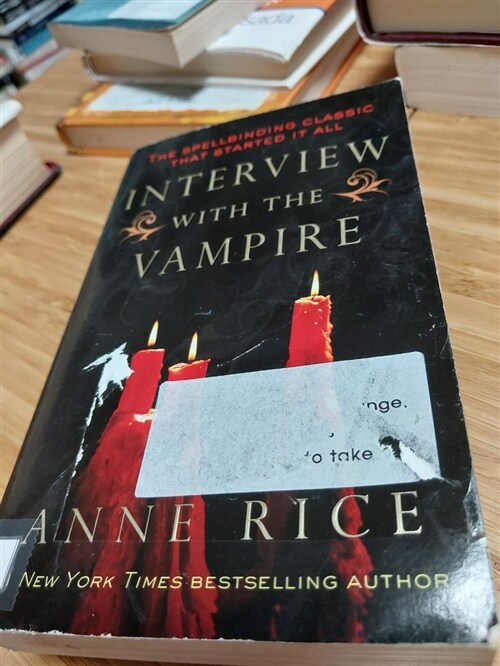 [중고] Interview with the Vampire (Mass Market Paperback)