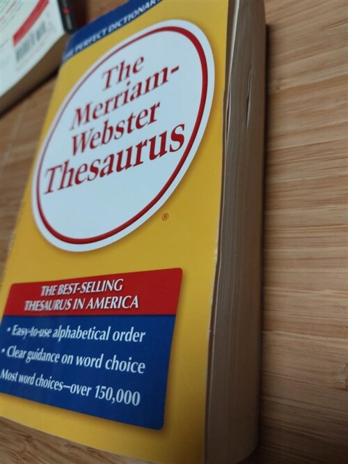 [중고] The Merriam-Webster Thesaurus (Mass Market Paperback)