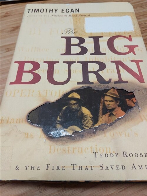 [중고] The Big Burn (Hardcover, Deckle Edge)