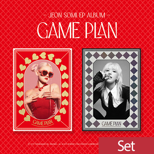 [중고] [SET] 전소미 (JEON SOMI) - EP ALBUM [GAME PLAN] (PHOTOBOOK Ver.)[커버 2종 세트]