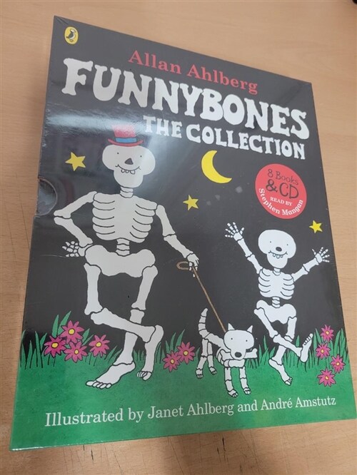 [중고] Funnybones the Collection 8 Books & Audio CD Set (Paperback 8권 + CD 1장)