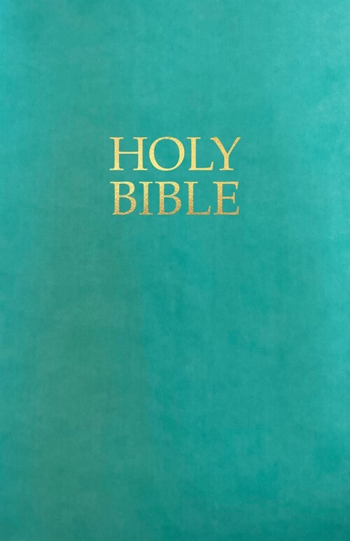 Kjver Gift and Award Holy Bible, Deluxe Edition, Coastal Blue Ultrasoft: (King James Version Easy Read, Red Letter) (Imitation Leather)