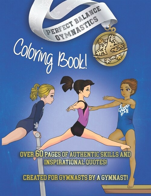 Perfect Balance Gymnastics Coloring Book (Paperback)
