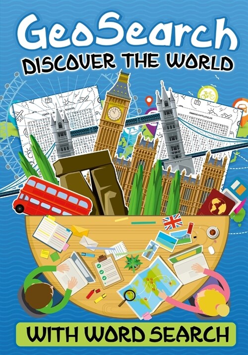 GeoSearch: Discover the World with Word Puzzles (Paperback)