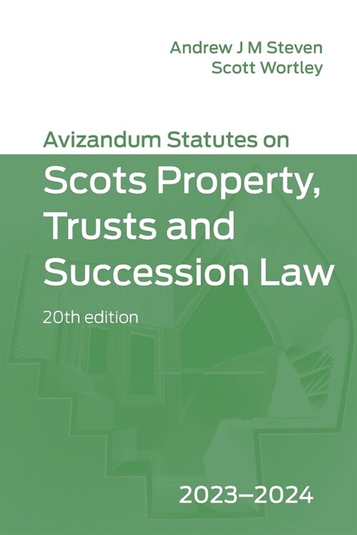 Avizandum Statutes on Scots Property, Trusts & Succession Law: 2023-2024 (Paperback)