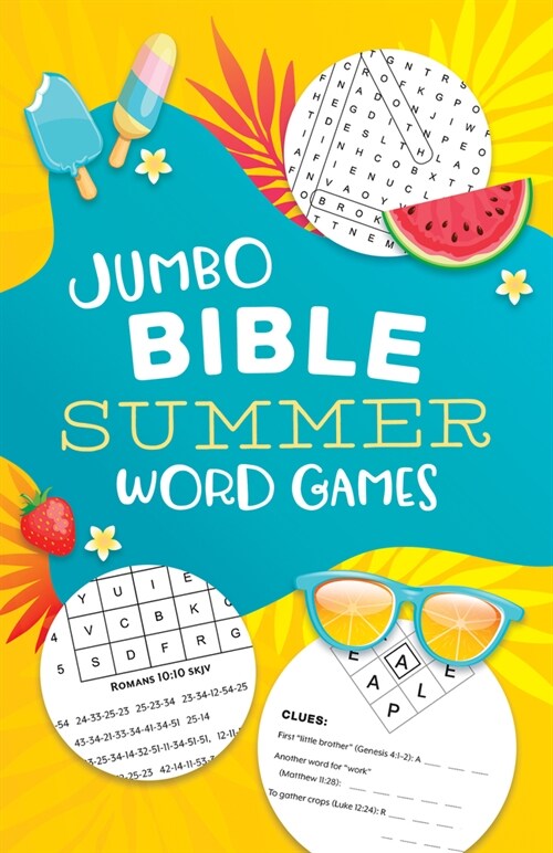 Jumbo Bible Summer Word Games (Paperback)