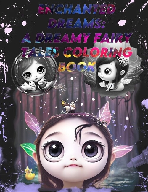 Enchanted Dreams: A Dreamy Fairy Tales Coloring Book (Paperback)