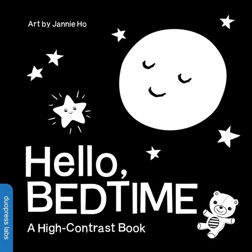 Hello, Bedtime: A Durable High-Contrast Black-And-White Board Book for Newborns and Babies (Board Books)