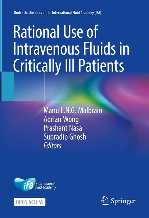 Rational Use of Intravenous Fluids in Critically Ill Patients (Hardcover, 2024)