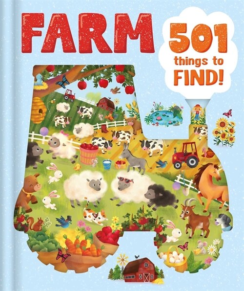 Farm - 501 Things to Find!: Search & Find Book for Ages 4 & Up (Hardcover)