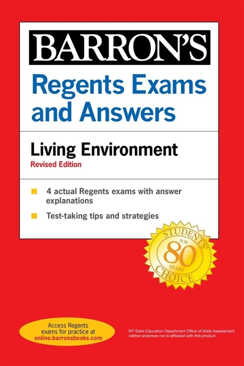 Regents Exams and Answers: Living Environment, Fourth Edition (Paperback)