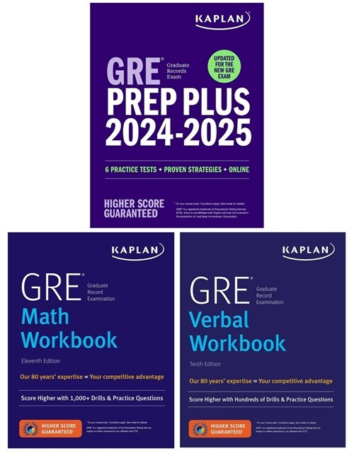 GRE Complete 2024-2025 - Updated for the New Gre: 3-Book Set Includes 6 Practice Tests + Live Class Sessions + 2500 Practice Questions (Paperback)