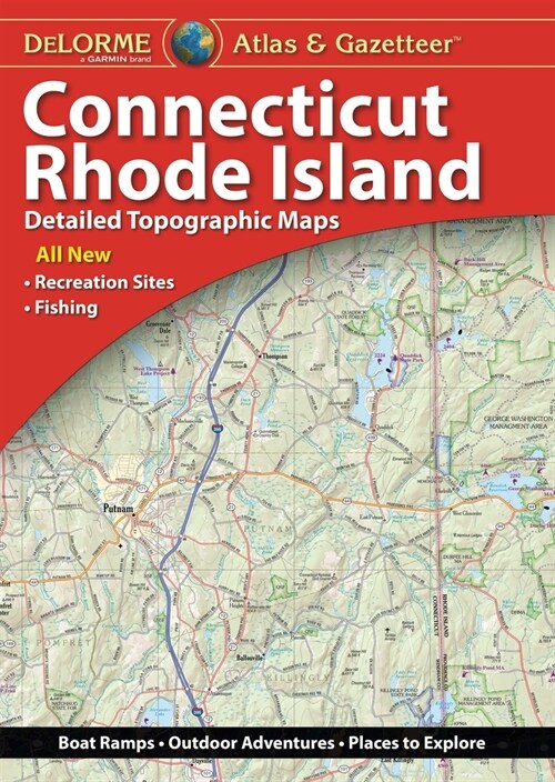 Delorme Atlas & Gazetteer: Connecticut & Rhode Island (Other)
