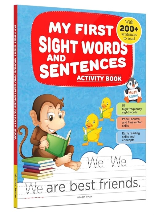 My First Sight Words and Sentences: Activity Book for Children (Paperback)