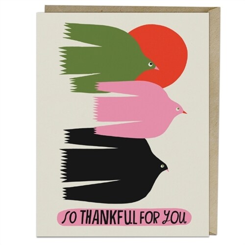 6-Pack Em & Friends So Thankful for You Greeting Cards (Cards)
