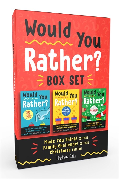 Would You Rather? Box Set: 3 Book Bundle for Ages 8-12 (Perfect Christmas Gift and Stocking Stuffer for Kids) (Paperback)