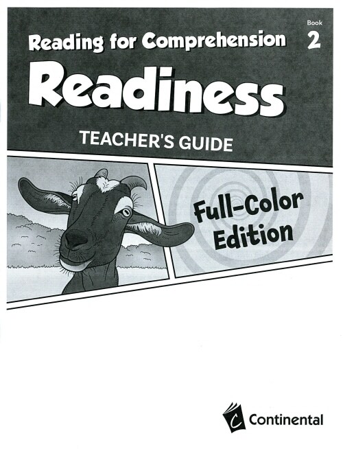 Reading for Comprehension Readiness, Full-Color Edition Teachers Guide Book 2