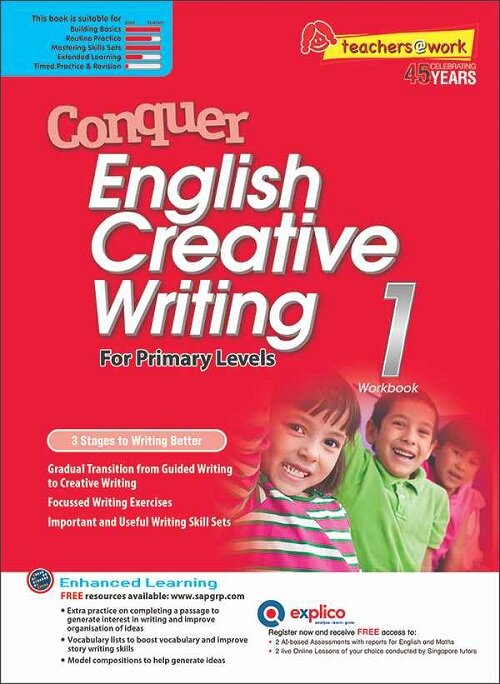 Conquer English Creative Writing Workbook 1 (Hardcover, Revised New Edition)