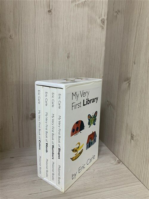 [중고] 에릭 칼 Eric Carle : My Very First Library Boxed Set (Board Book 4권)