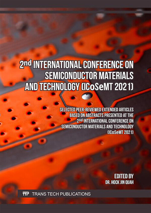 2nd International Conference on Semiconductor Materials and Technology (ICoSeMT 2021) (Paperback)