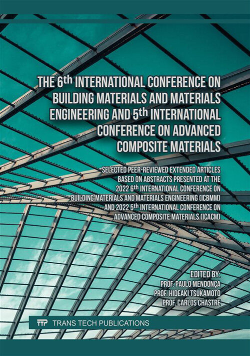 The 6th International Conference on Building Materials and Materials Engineering and 5th International Conference on Advanced Composite Materials (Paperback)