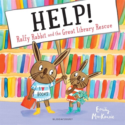 HELP! Ralfy Rabbit and the Great Library Rescue (Hardcover)