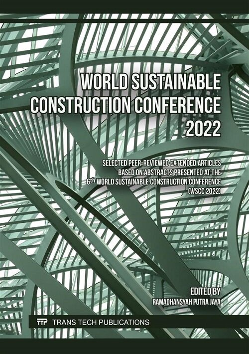 World Sustainable Construction Conference 2022 (Paperback)