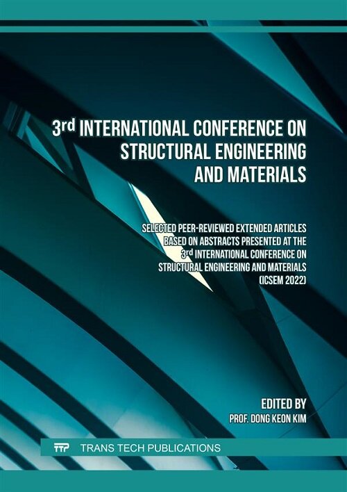 3rd International Conference on Structural Engineering and Materials (Paperback)