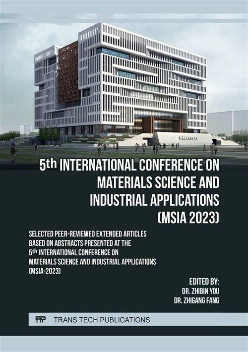 5th International Conference on Materials Science and Industrial Applications (MSIA 2023) (Paperback)