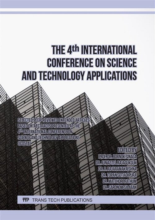 The 4th International Conference on Science and Technology Applications (Paperback)