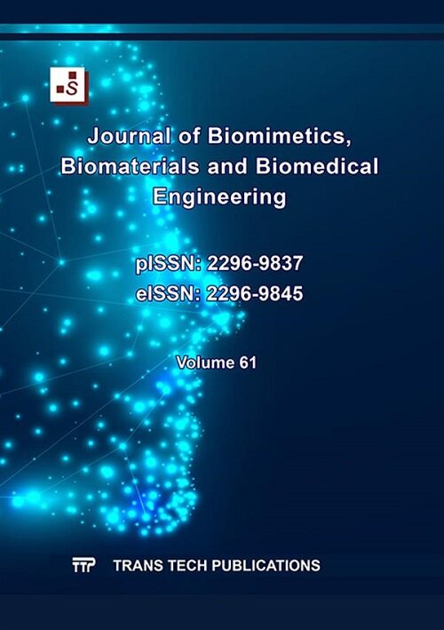 Journal of Biomimetics, Biomaterials and Biomedical Engineering Vol. 61 (Paperback)