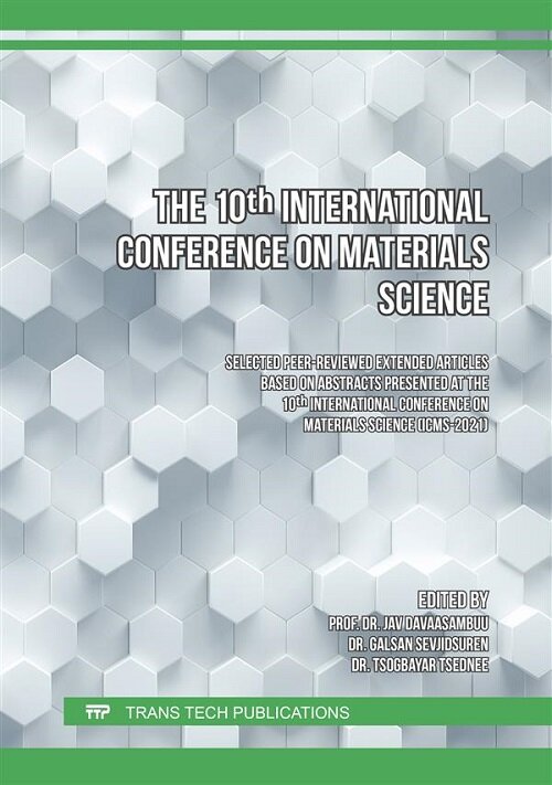 The 10th International Conference on Materials Science (Paperback)