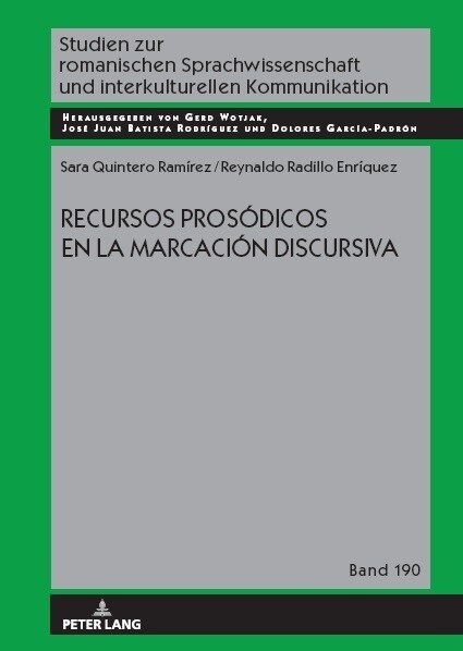 Recursos Pros?icos En La Marcaci? Discursiva (Hardcover)