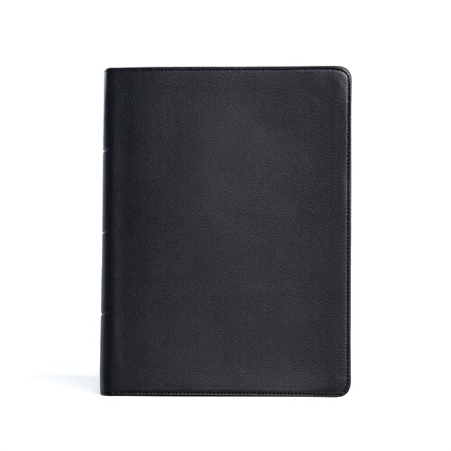CSB Life Counsel Bible, Genuine Leather, Black: Practical Wisdom for All of Life (Leather)