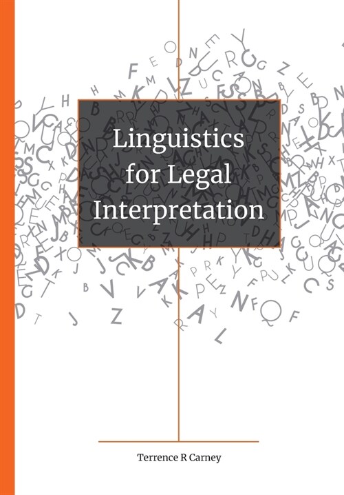 Linguistics for legal interpretation (Paperback)