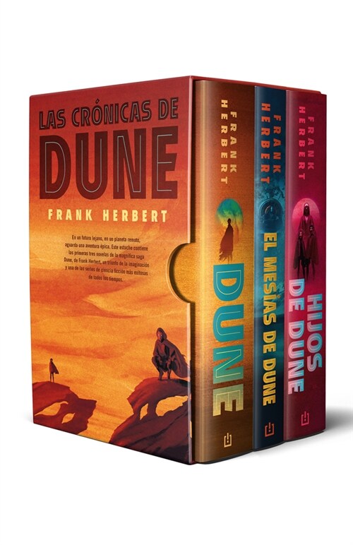 Estuche Trilog? Dune, Edici? de Lujo (Dune; El Mes?s de Dune; Hijos de D Une ) / Dune Saga Deluxe: Dune, Dune Messiah, and Children of Dune (Paperback)