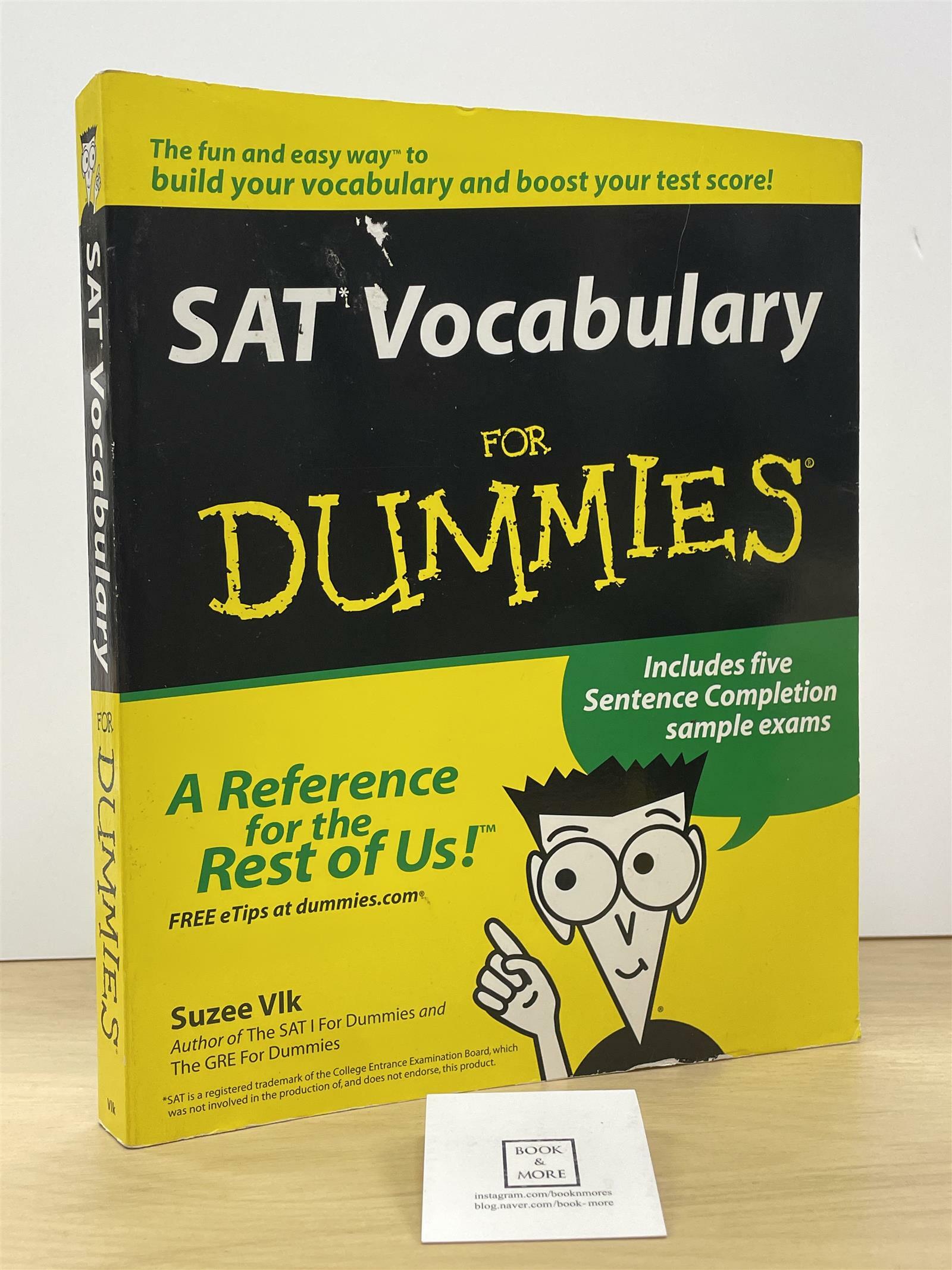[중고] SAT Vocabulary for Dummies (Paperback)