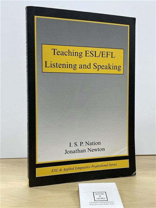 [중고] Teaching ESL/EFL Listening and Speaking (Paperback)