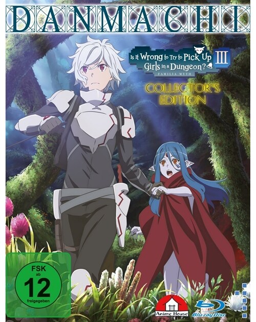 DanMachi - Is It Wrong to Try to Pick Up Girls in a Dungeon. Staffel.3.1, 1 Blu-ray (Limited Collectors Edition) (Blu-ray)