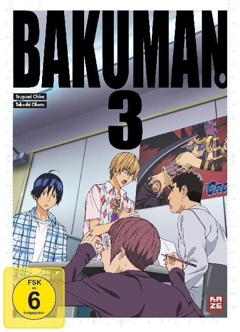 Bakuman - 1. Staffel - DVD 3 (DVD Video)