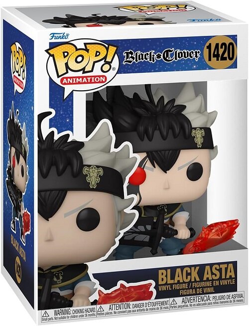 Funko POP! Animation : Black Clover - Black Asta (Paperback)