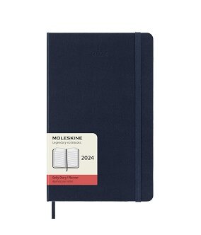 Moleskine 2024 12-Month Monthly Large Softcover Notebook (Paperback)